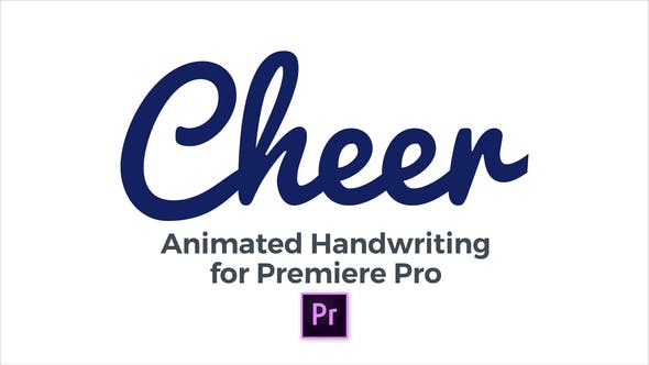 Videohive Cheer – Animated Handwriting Typeface