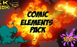 Videohive Comic Element Pack