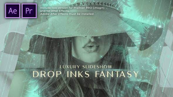 Videohive Drop Inks Fantasy Luxury Slideshow – Premiere Pro