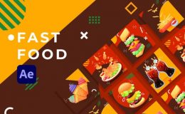 Videohive Fast Food Product Promo | After Effects