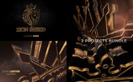 Videohive Gold Black Luxury And Epic Logo Reveal