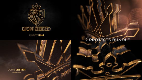 Videohive Gold Black Luxury And Epic Logo Reveal