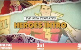 Videohive Heroes Intro
