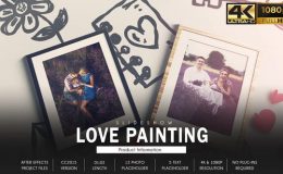 Videohive Love Story Slideshow - Painting