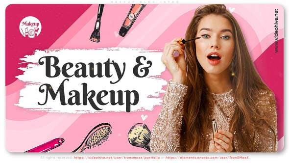 Videohive Makeup Blog Intro