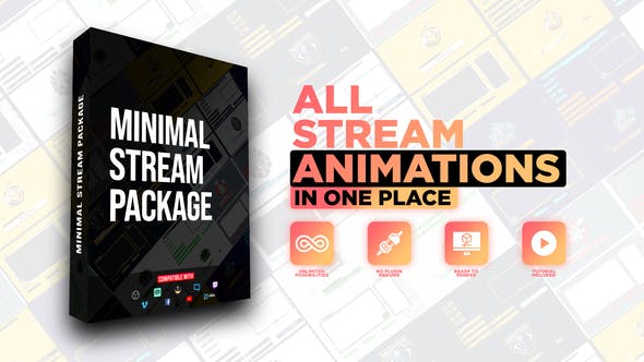 Videohive Minimal Stream Pack | Include All Animation