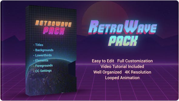 Videohive Retro Wave Pack