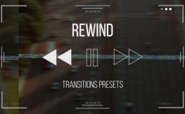 Videohive Rewind Transitions presets