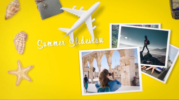 Videohive Summer Travel Slideshow