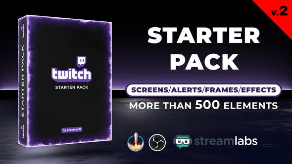 Videohive Twitch Starter Pack V2