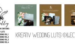 Kreativ Wedding - Bundle Video Luts (Kreativ Wedding LUTs Collection) Vol.1-4
