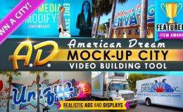 Videohive AD – City Titles Mockup Business Intro