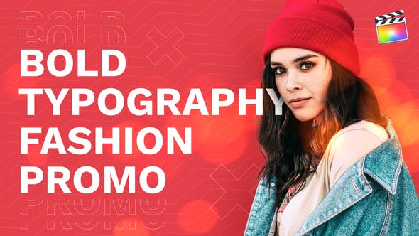 Videohive Bold Typography Fashion Promo – Apple Motion
