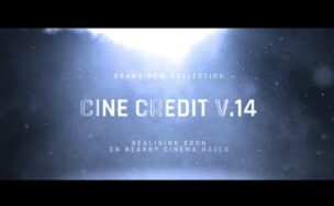 Videohive Cine Credit V.14