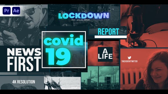Videohive Coronavirus Covid-19 – News Trailer