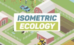 Videohive Ecology Isometric - Green Energy