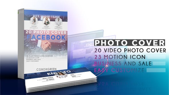 Videohive Facebook Cover – Corporate Pack