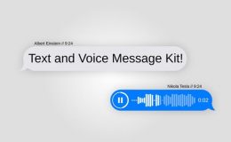 Videohive Text Message Kit with Voice