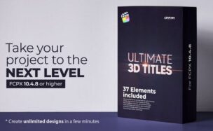 Videohive Ultimate 3D Titles for FCPX