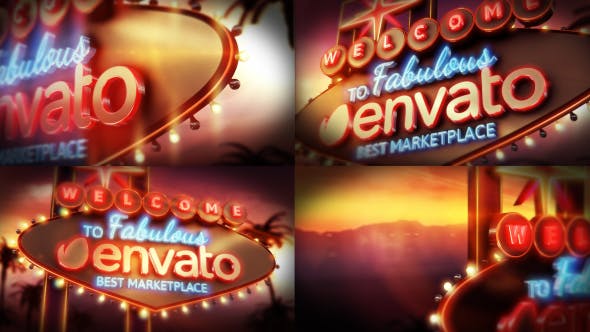 Videohive Vegas Logo Opener