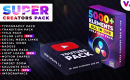 Videohive Super Creators Pack (5000+ Elements)