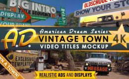 Videohive Vintage Town Titles Intro | AD