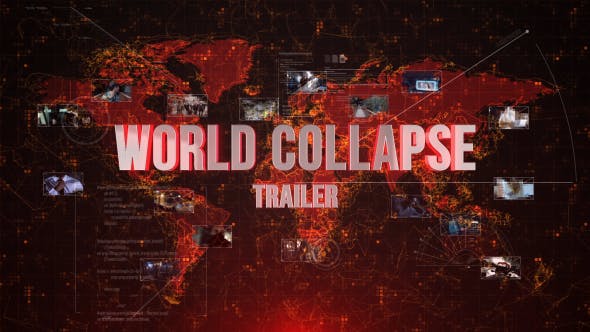 Videohive World Collapse Trailer