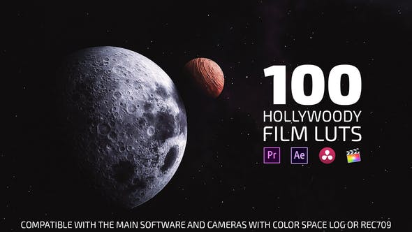 Videohive 100 LUTs from Hollywood Films