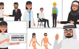 Videohive Character Animation Pack Vol.2