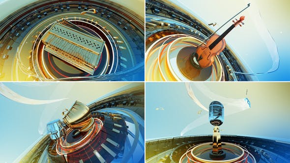 Videohive Classical Golden Music Show