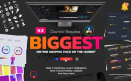 Motion Graphic Pack for Davinci Resolve - FREE Videohive