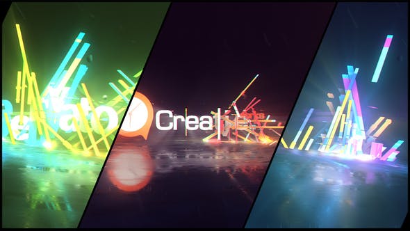 Videohive Abstract Lines Dubstep Logo