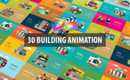 Videohive Building Animation | Apple Motion & FCPX 