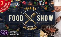 Videohive Cooking Delicious Food Show