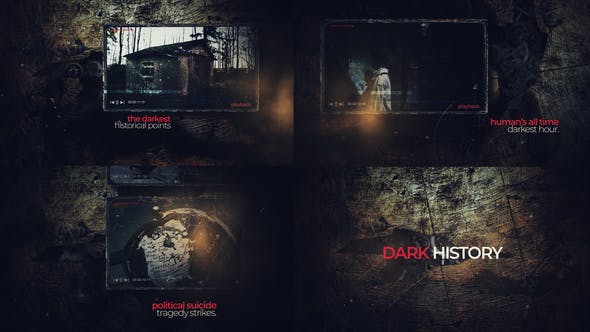 Videohive Dark History