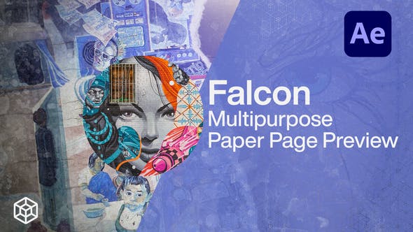 Videohive Falcon – Multipurpose Paper Page Preview
