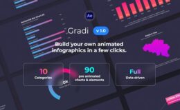 Videohive Gradi - Gradient Infographics