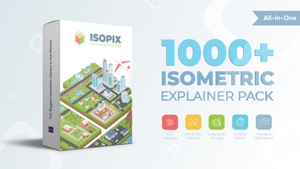 Videohive Isopix – Isometric Explainer Pack
