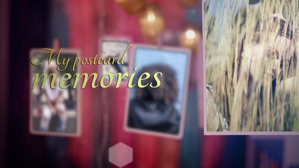 Videohive My postcard memories