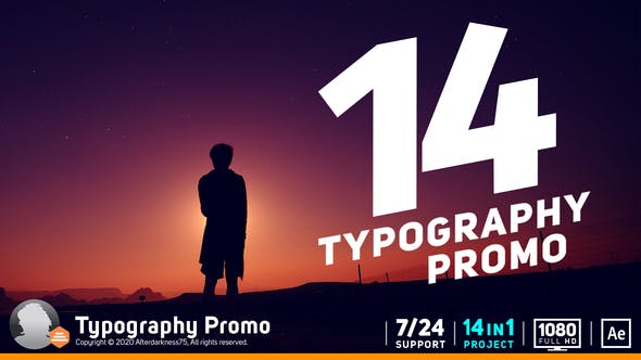 Videohive Typography Promo / Stomp V14