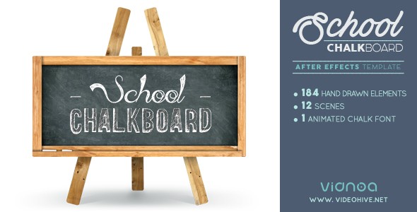 School Chalkboard – Videohive
