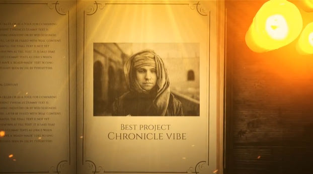 Book Of Chronicle – After Effects Template