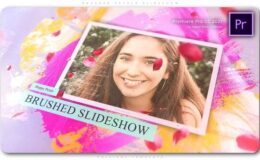 Videohive Brushed Petals Slideshow - Premiere Pro