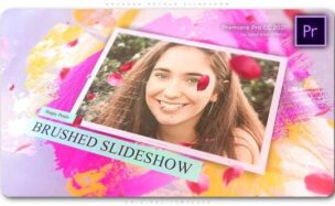 Videohive Brushed Petals Slideshow – Premiere Pro