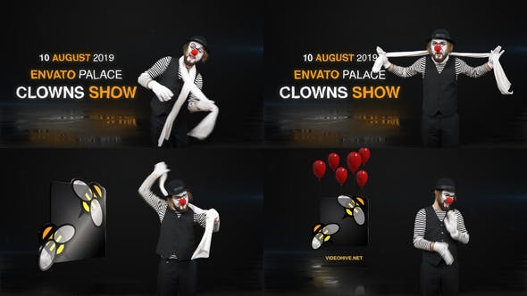Videohive Clown Logo 4