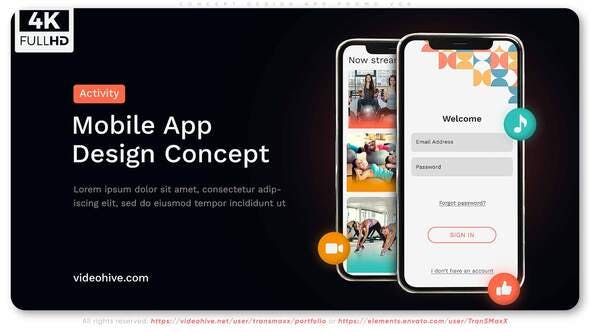 Videohive Concept Design App Promo V07