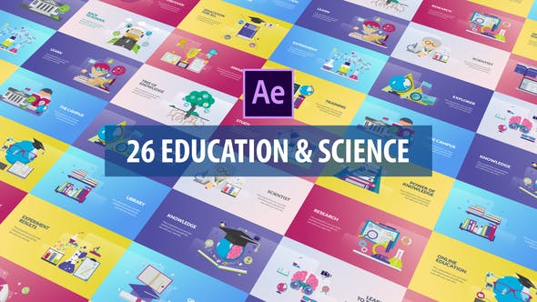 Videohive Education and Science Animation | After Effects