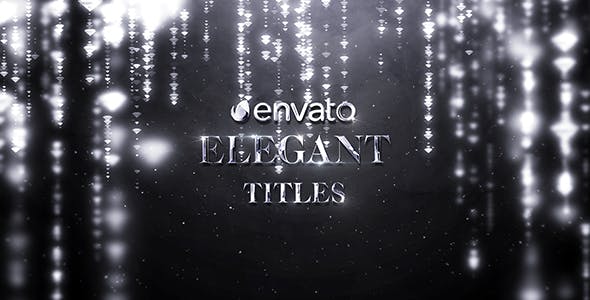 Videohive Elegant Titles