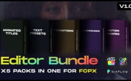 Videohive FCPX Editor Bundle