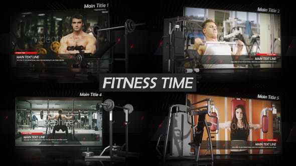 Videohive Fitness Time
